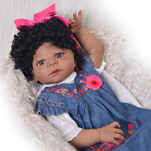Bebê Raquel dos Cachinhos Lindos (Boneca Reborn de Silicone) - Bebe Reborn Original