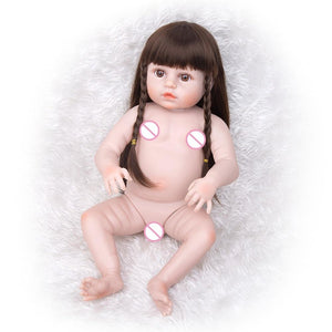 Lisa de Trancinha (Bebê Reborn de Silicone) - Bebe Reborn Original