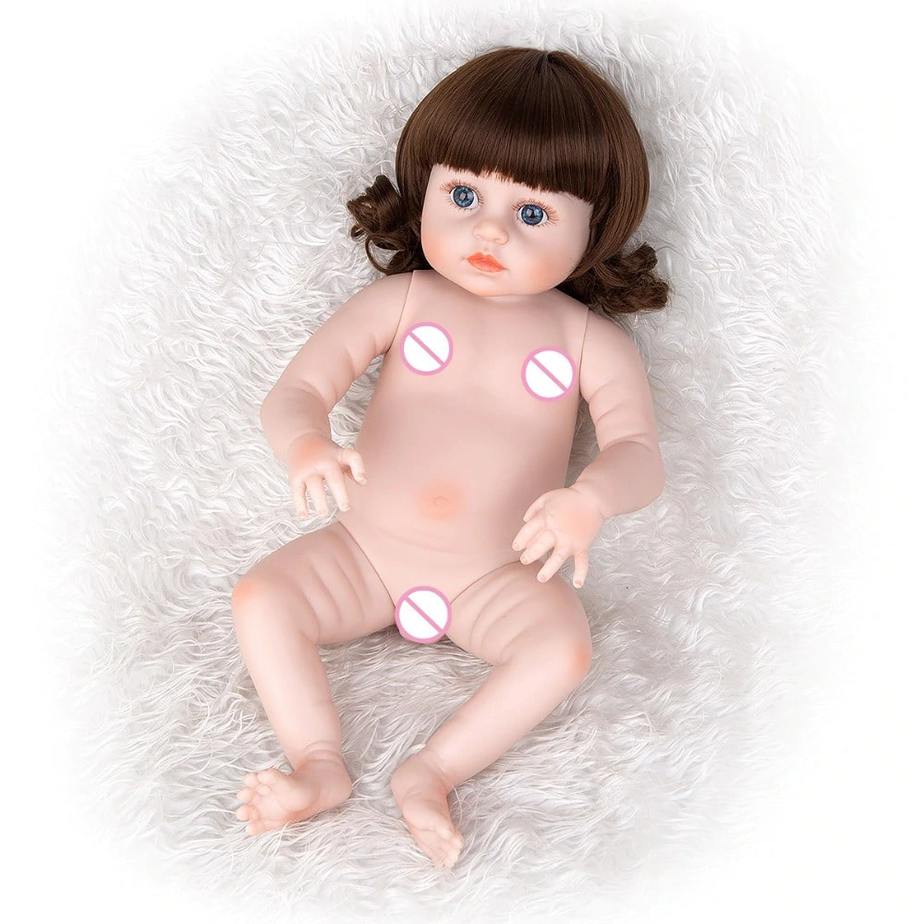 Bebê Reborn Original Bonecas Silicone Maria Barata Menina