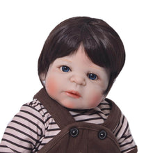 Carregar imagem no visualizador da galeria, Bebê Lucas de Macacão (Bebe Reborn Menino de Silicone) rebornbebe 