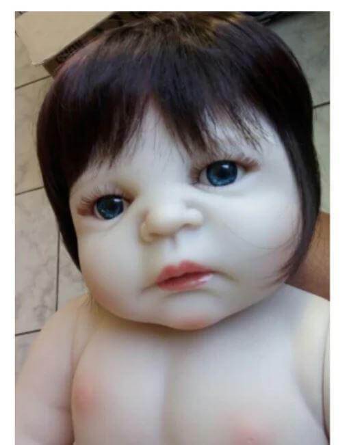 Bebê Lucas de Macacão (Bebe Reborn Menino de Silicone) – Bebe