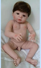 Carregar imagem no visualizador da galeria, Bebê Lucas de Macacão (Bebe Reborn Menino de Silicone) - Bebe Reborn Original